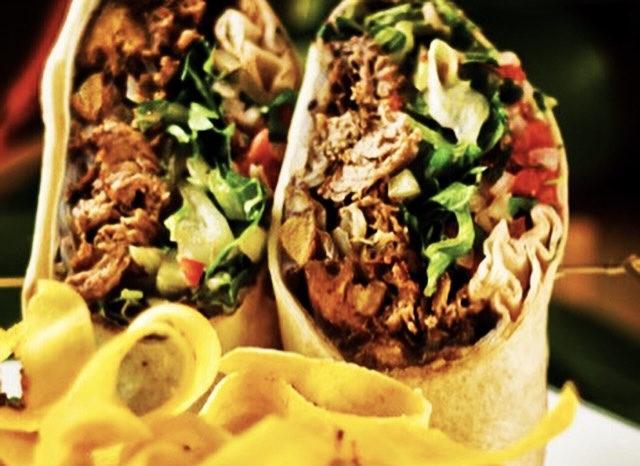 roasted pork wrap | lechon asado