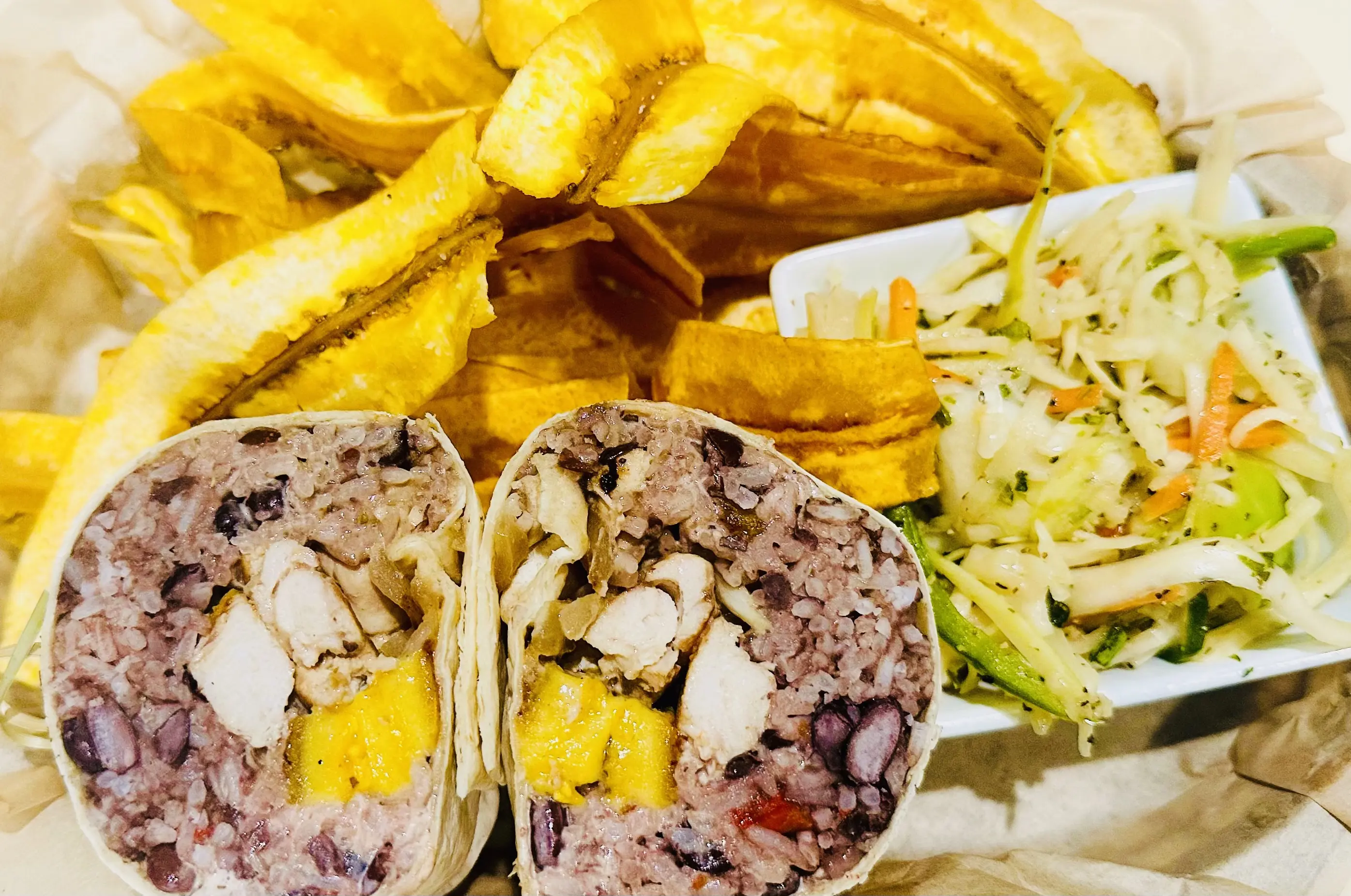 chicken wrap | pollo