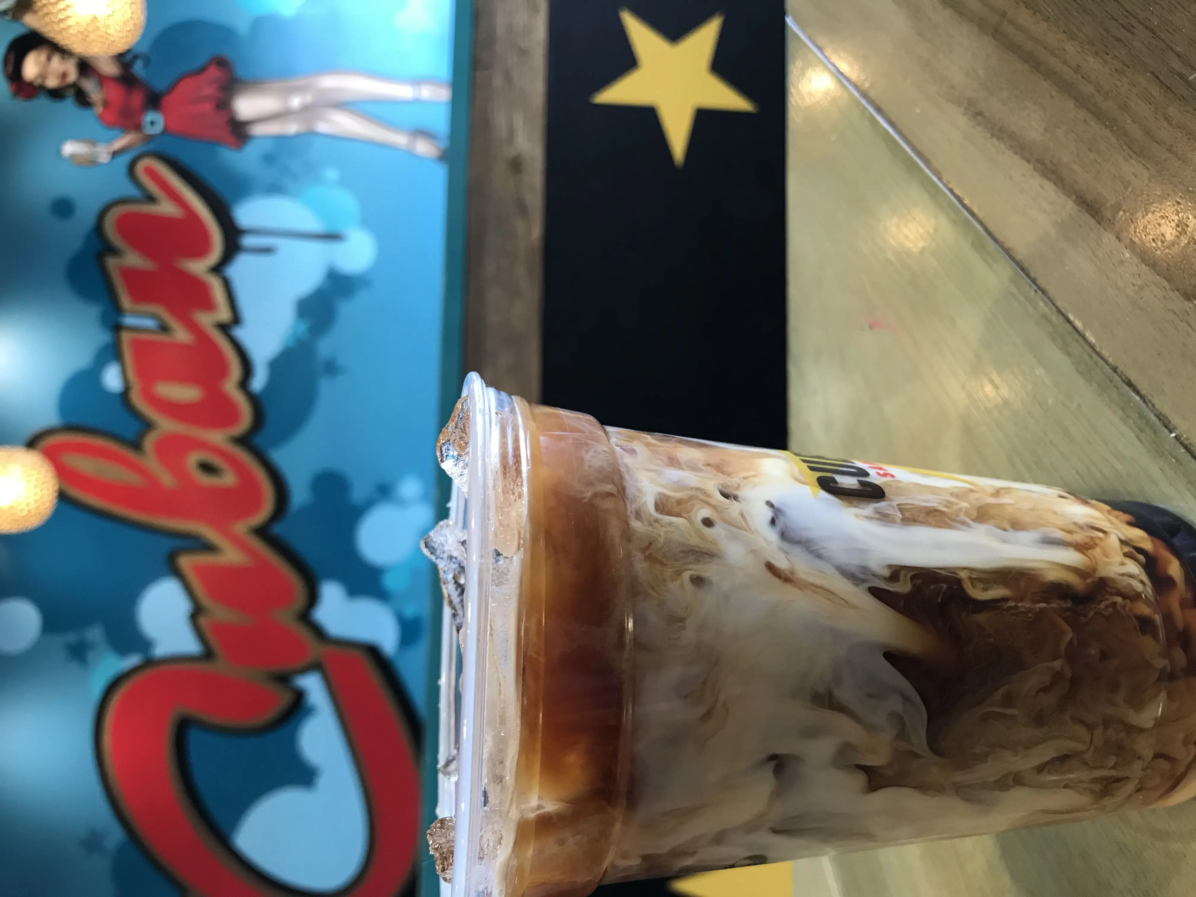 iced Cuban coffee 'florachino'