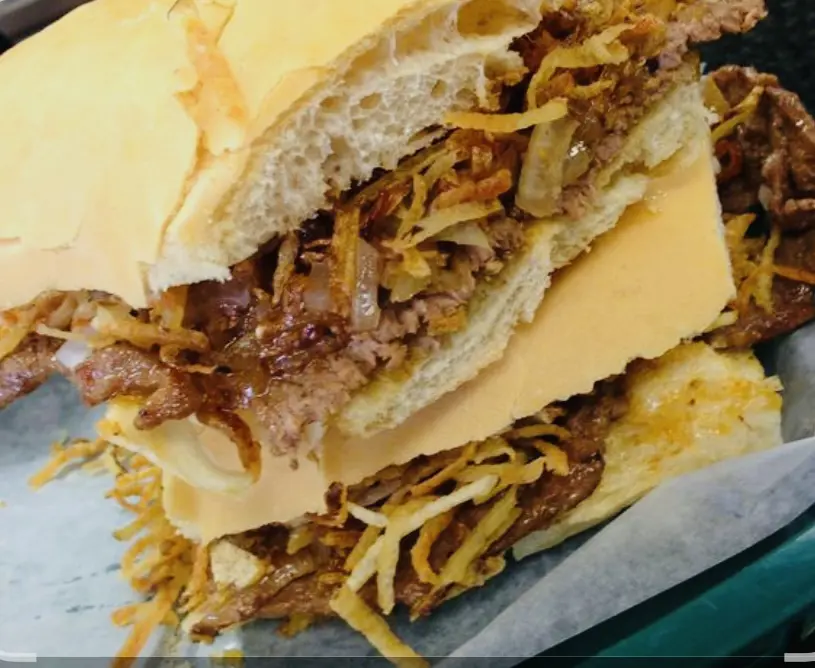 steak sandwich | pan con bistec