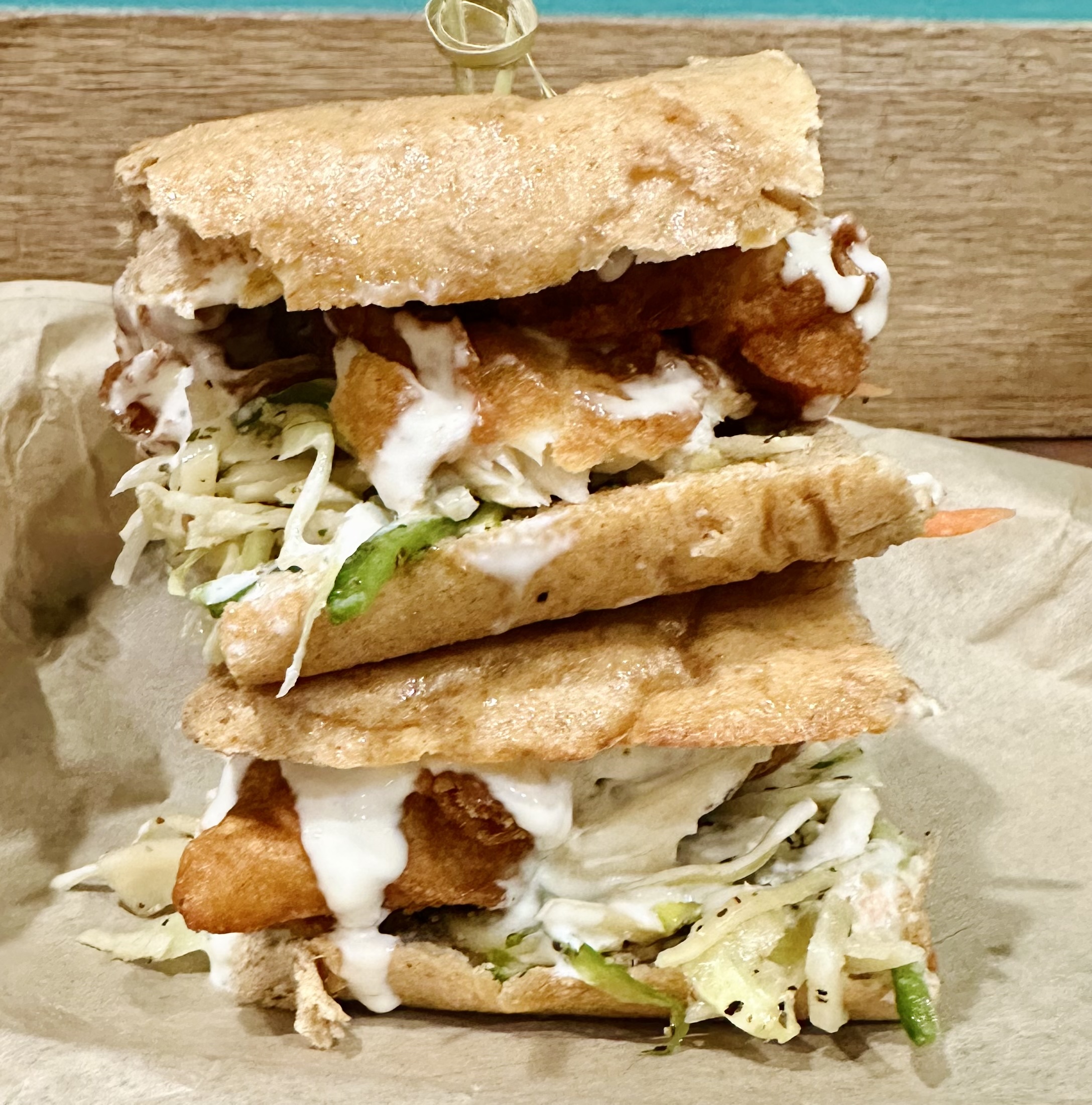 fish tempura sandwich | minute de pescado
